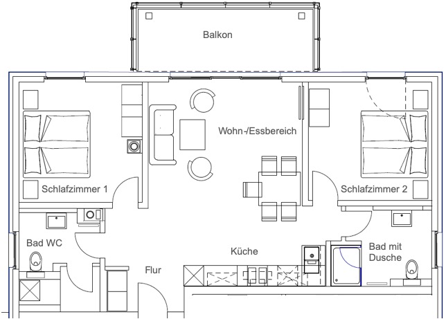 Villa Düne 4 - Strandfein